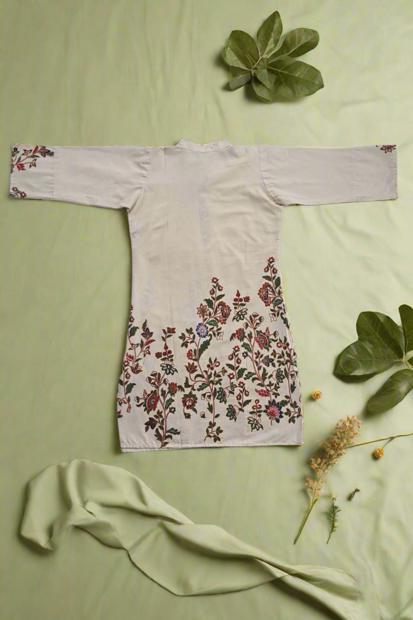 Off-White Khadi Cotton Coord Set